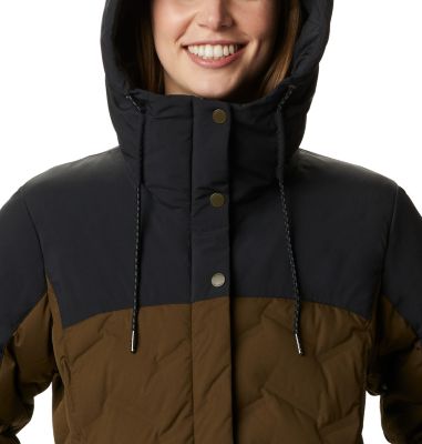long black down jacket