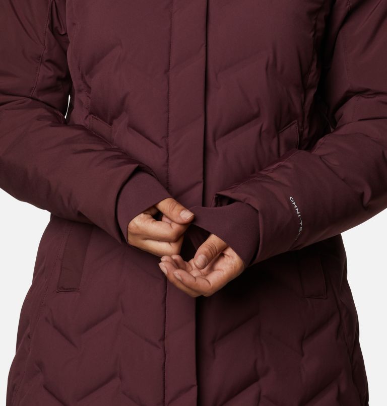 columbia croo long down jacket