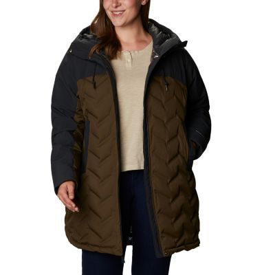 women's plus size columbia puffer jacket