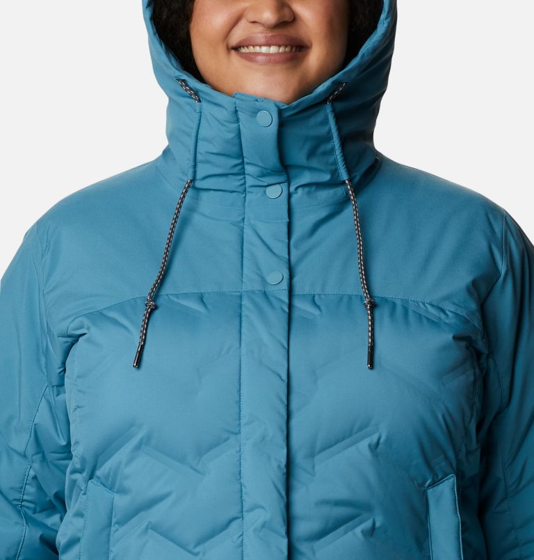 Manteau long en duvet Mountain Croo pour femme - Grandes tailles, Color: Canyon Blue, image 4