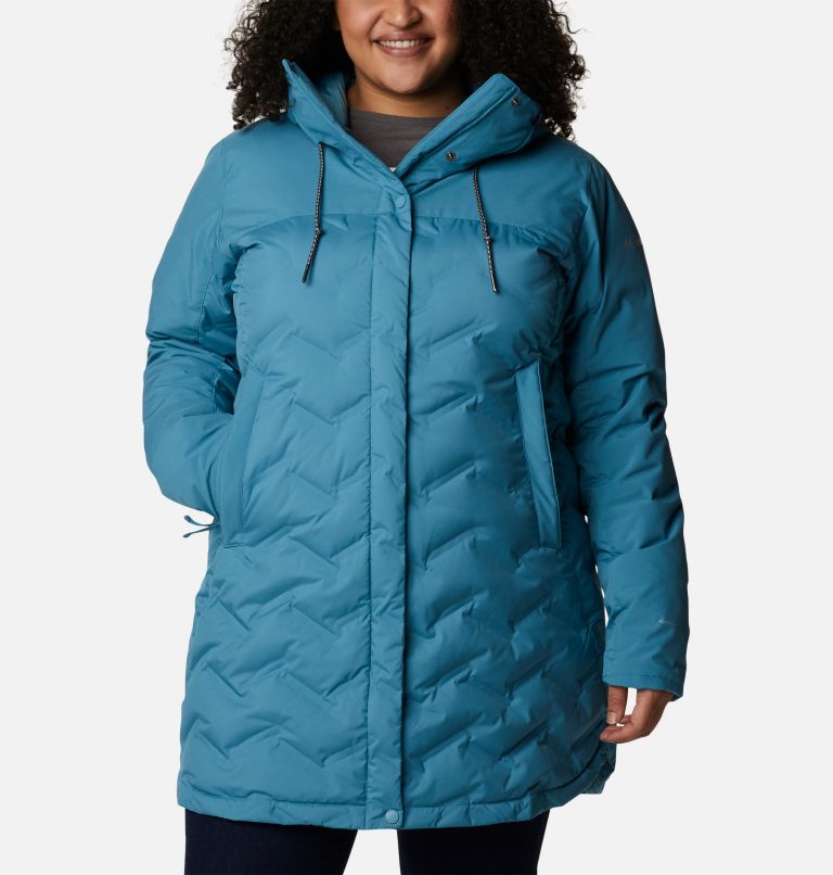 Manteau long en duvet Mountain Croo pour femme - Grandes tailles, Color: Canyon Blue, image 1
