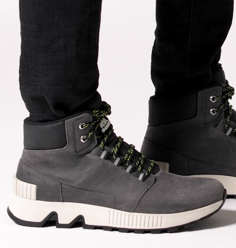Mac Hill Mid wasserdichter Sneaker-Stiefel für Männer, Color: Quarry, Black