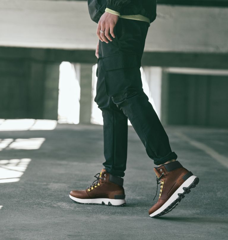 Thumbnail: Scarponcini impermeabili stile sneaker Mac Hill Mid da uomo, Color: Tobacco, Black, image 10