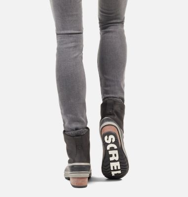 sorel black duck boots
