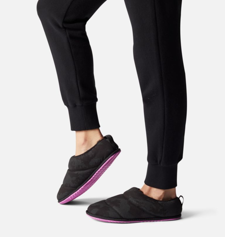 Thumbnail: Women's Sorel Go - Bodega Run Slipper, Color: Black, Bright Lavender, image 8