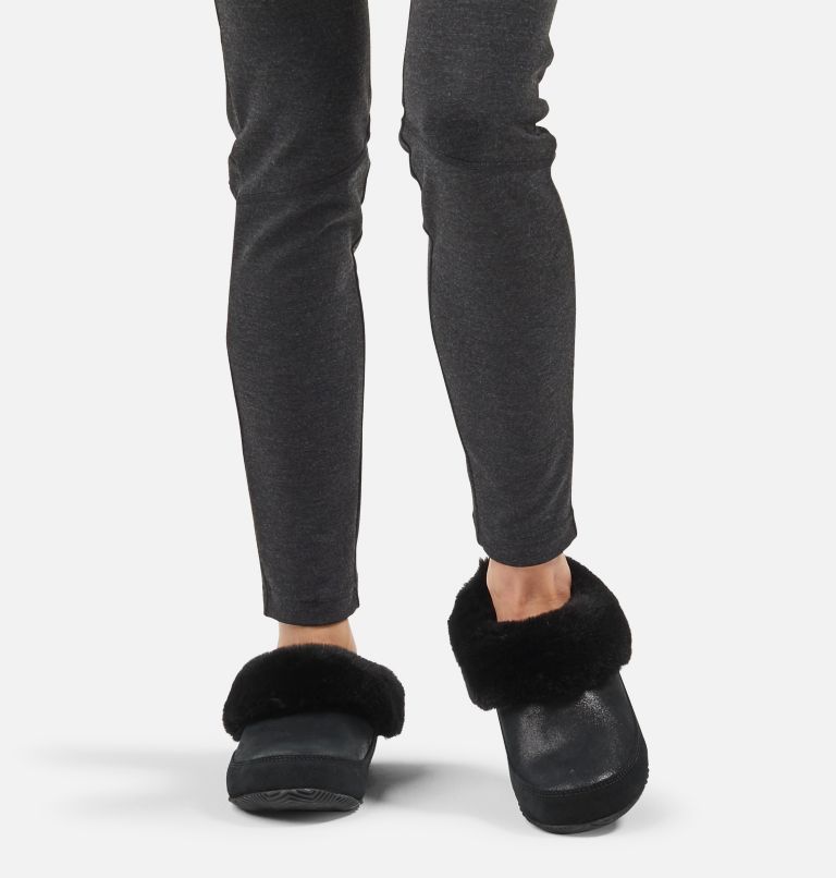 Women's Sorel Go Coffee Run Slipper, Color: Black, image 7