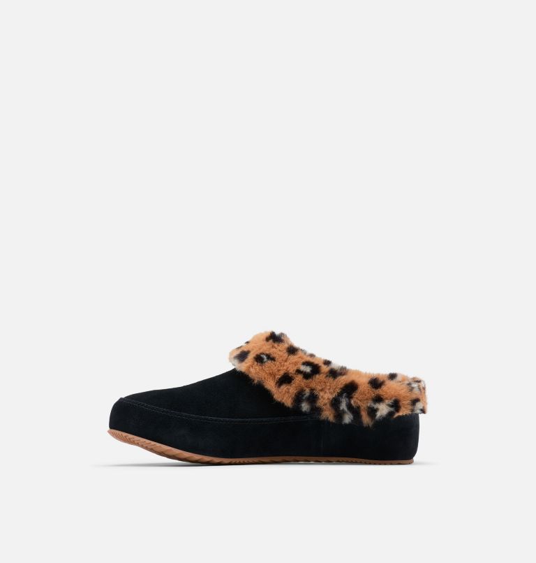 Women's Sorel Go Coffee Run Slipper, Color: Black, Tawny Buff, image 4