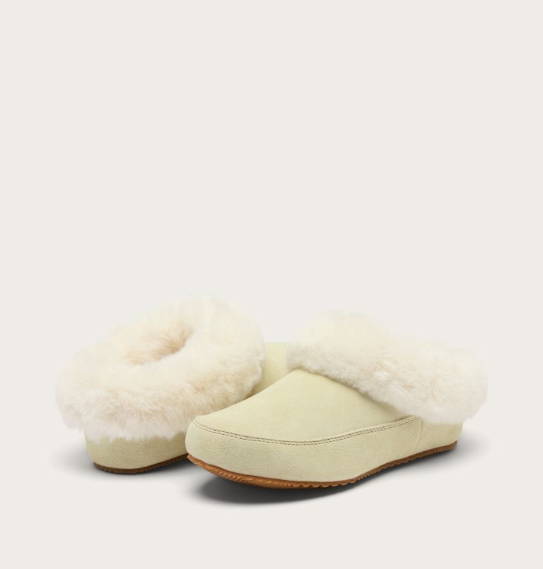 SOREL GO - Coffee Run Women's Slipper, Color: Light Aloe, Natural, image 8
