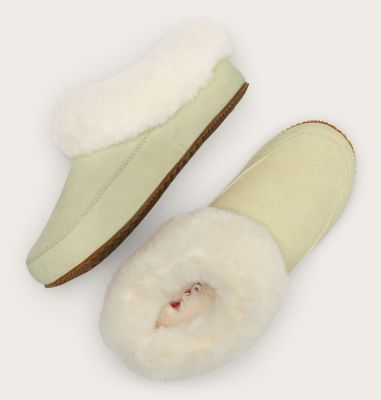 SOREL GO - Coffee Run Women's Slipper, Color: Light Aloe, Natural, image 8