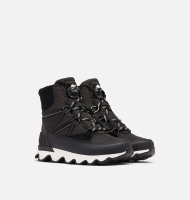 sorel kinetic lace up booties