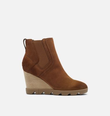 sorel women's sandy wedge booties