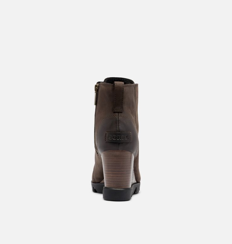 Women's Joan Uptown Lace Boot, Color: Blackened Brown, image 3
