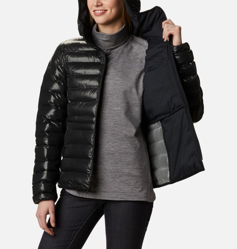 columbia three forks black dot jacket