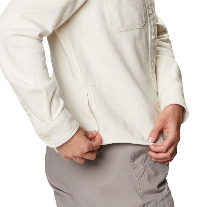 Chemise à manches longues Plusher Femme, Color: Stone, image 5
