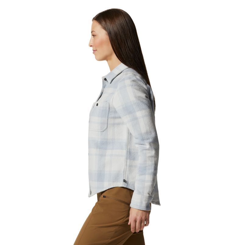 Thumbnail: Women's Plusher Long Sleeve Shirt, Color: Glacial, image 3