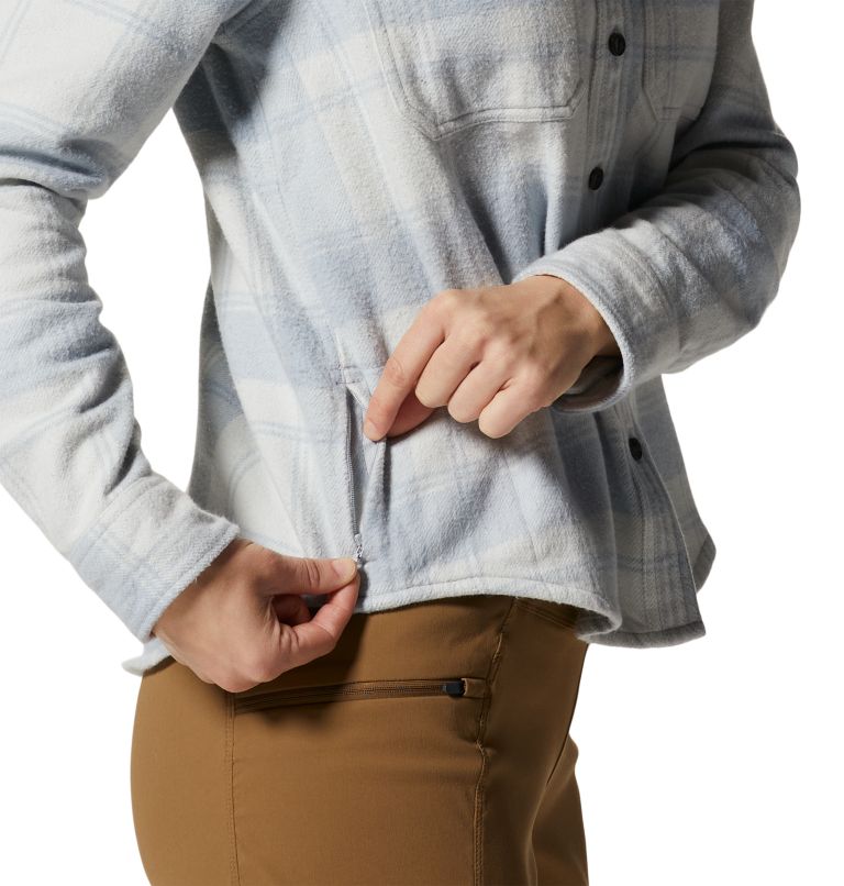 Thumbnail: Women's Plusher Long Sleeve Shirt, Color: Glacial, image 5