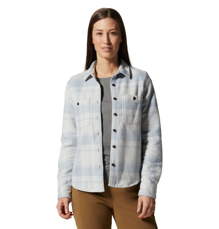 Women's Plusher Long Sleeve Shirt, Color: Glacial, image 6