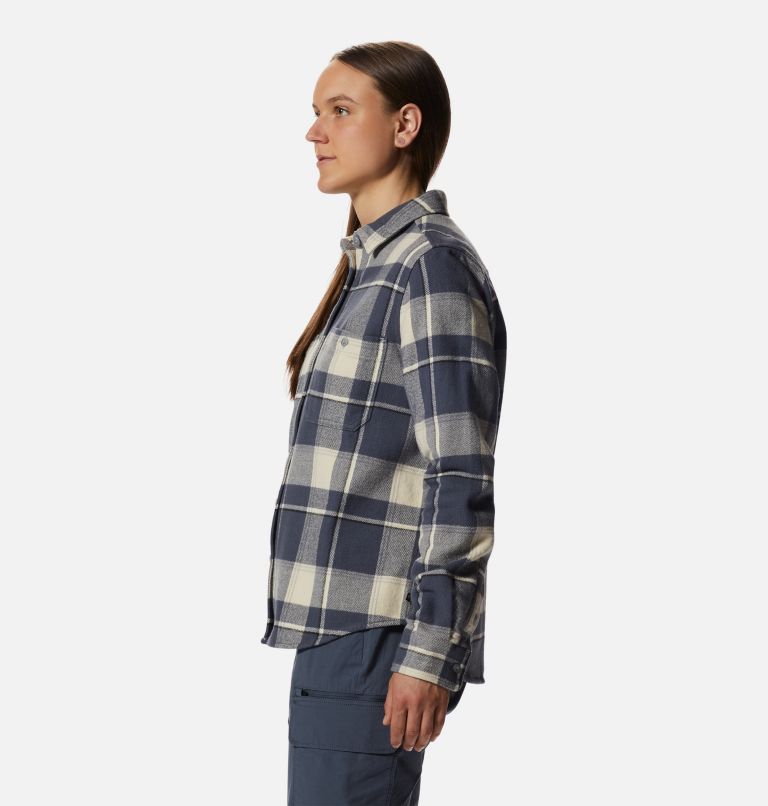 Plusher Long Sleeve Shirt | 285 | XS, Color: Wild Oyster Tartan Plaid, image 3