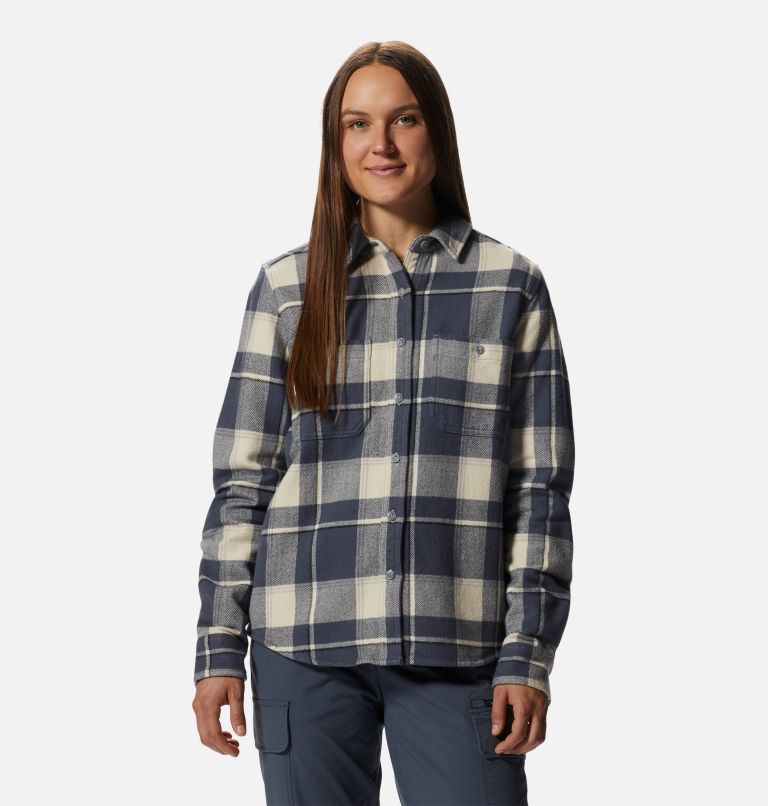 Plusher Long Sleeve Shirt | 285 | XS, Color: Wild Oyster Tartan Plaid, image 1