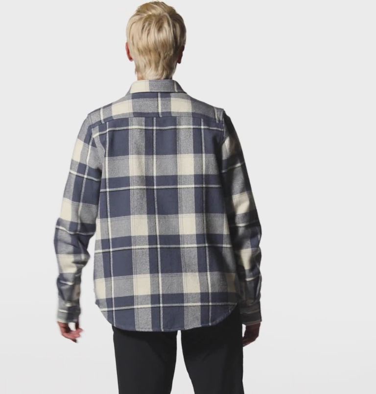 Plusher Long Sleeve Shirt | 285 | XS, Color: Wild Oyster Tartan Plaid