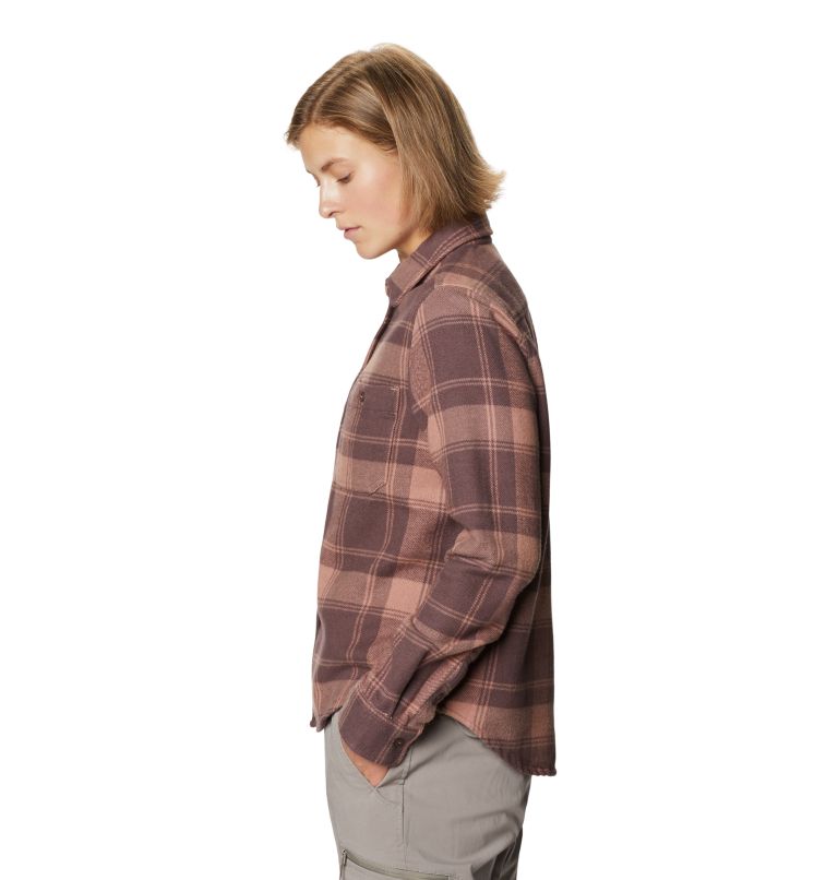 Chemise à manches longues Plusher Femme, Color: Smoky Quartz, image 3