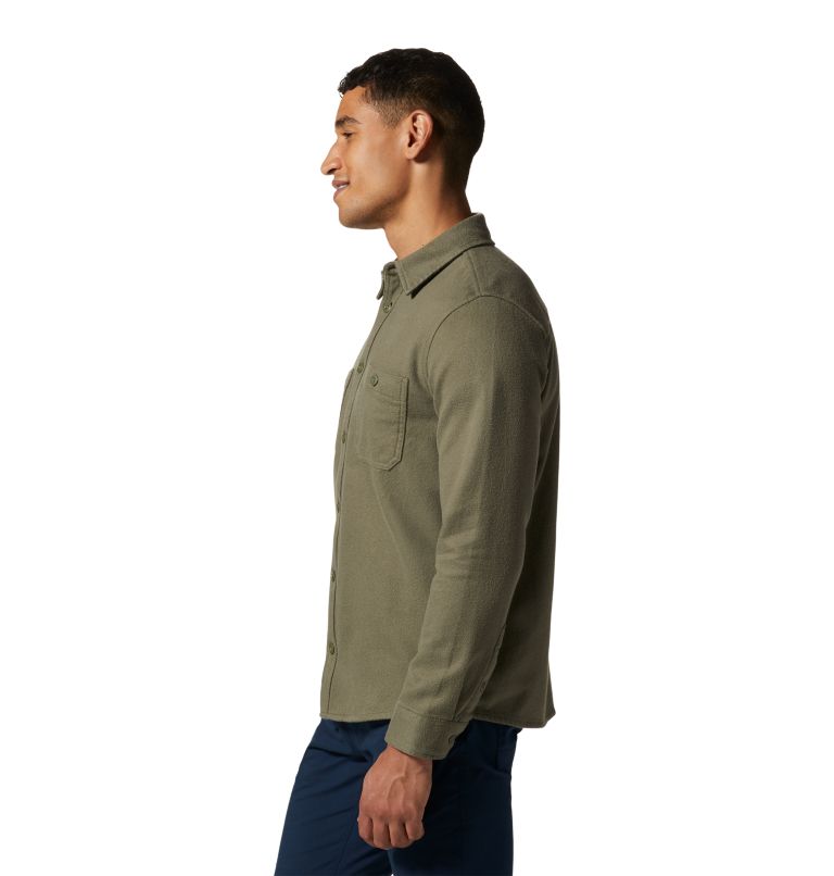 Thumbnail: Plusher Long Sleeve Shirt | 397 | S, Color: Stone Green, image 3