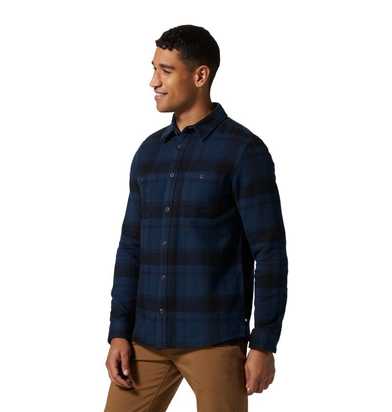 Plusher Long Sleeve Shirt | 425 | XL, Color: Hardwear Navy, image 3