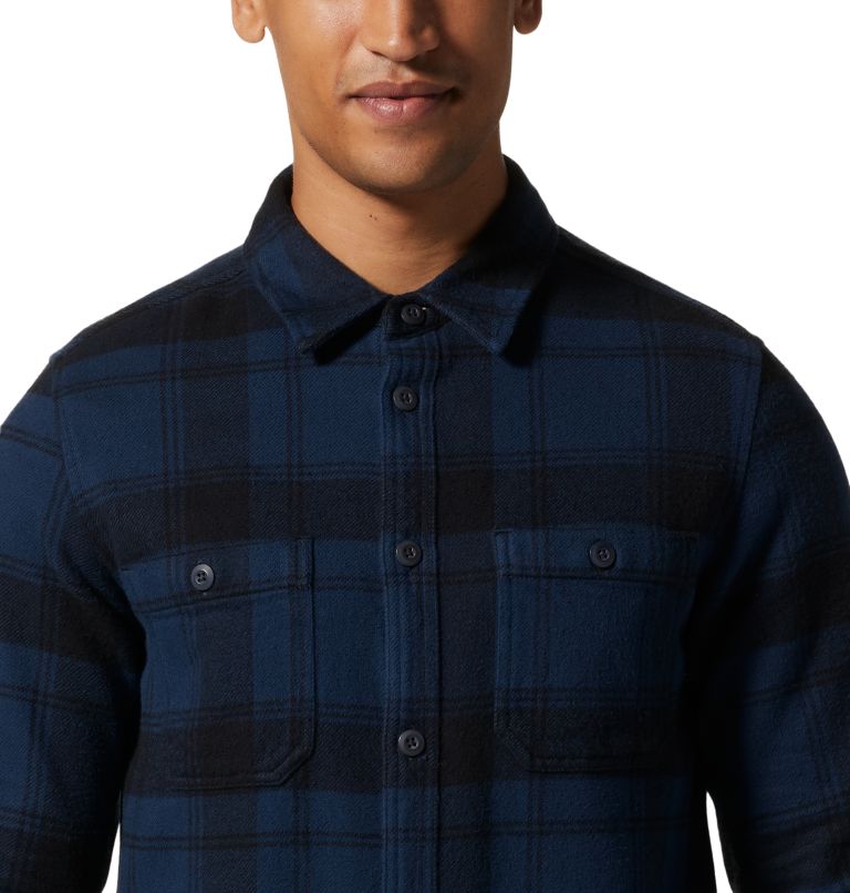 Plusher Long Sleeve Shirt | 425 | XL, Color: Hardwear Navy, image 4