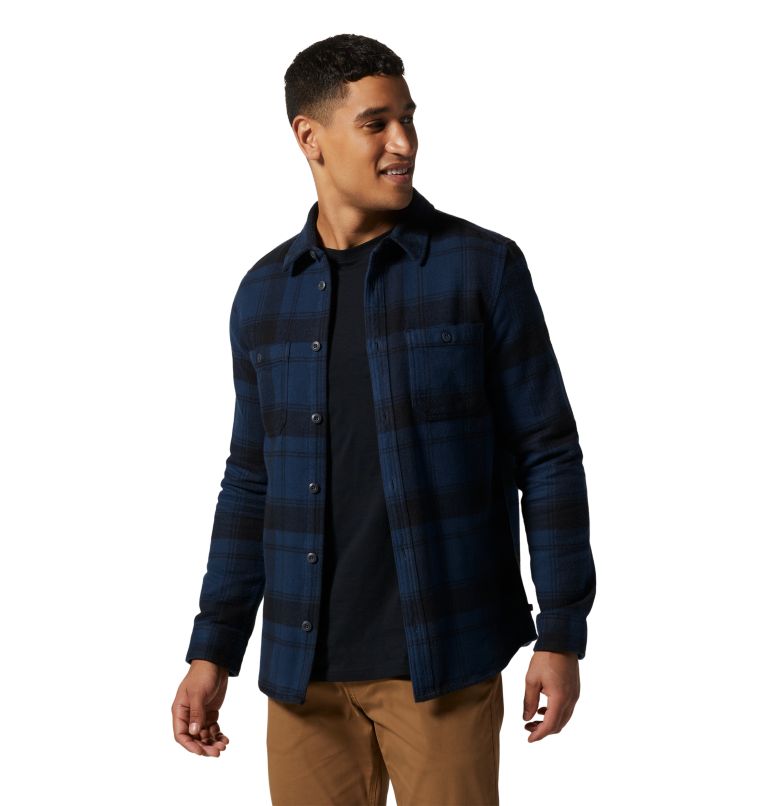 Plusher Long Sleeve Shirt | 425 | XL, Color: Hardwear Navy, image 5