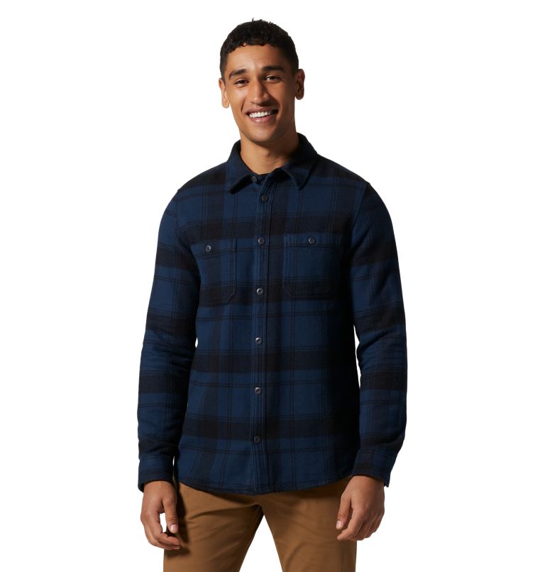 Plusher Long Sleeve Shirt | 425 | XL, Color: Hardwear Navy, image 1