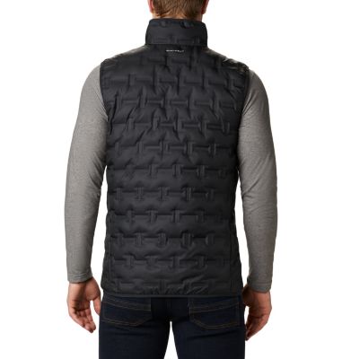 Men's Delta Ridge&trade; Down Vest - Big Delta Ridge&trade; Down Vest | 010 | 4X, Black, back