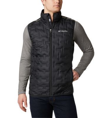 Men's Delta Ridge&trade; Down Vest - Tall Delta Ridge&trade; Down Vest | 010 | 2XT, Black, front