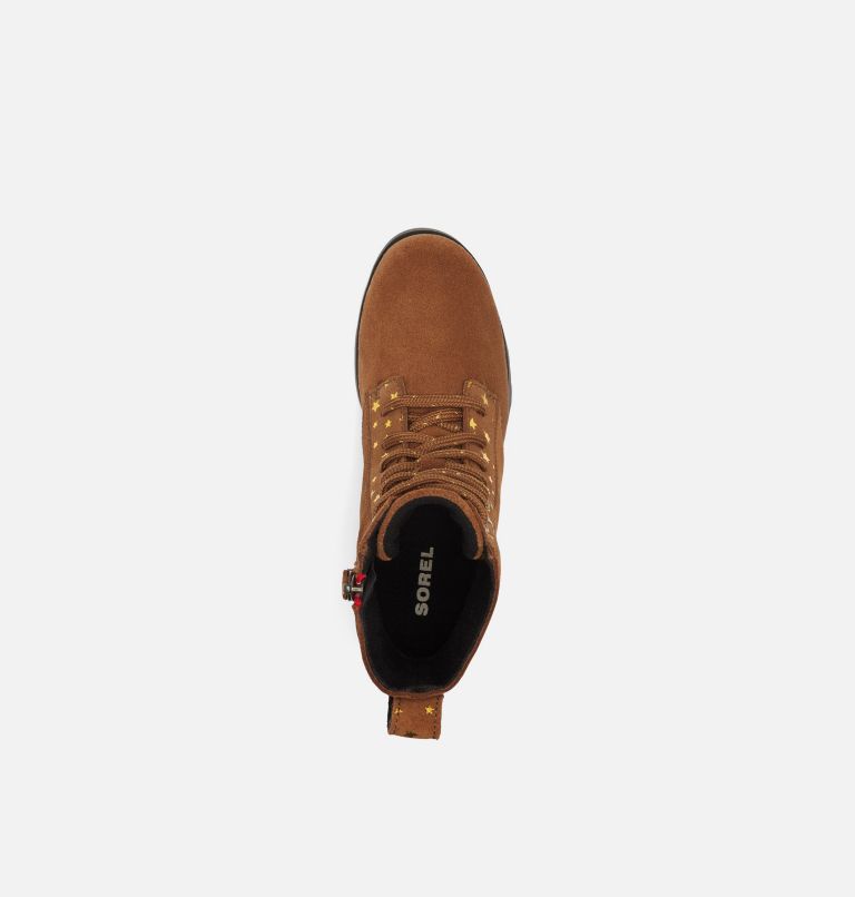 Youth Emelie Short Lace Boot, Color: Velvet Tan, image 5