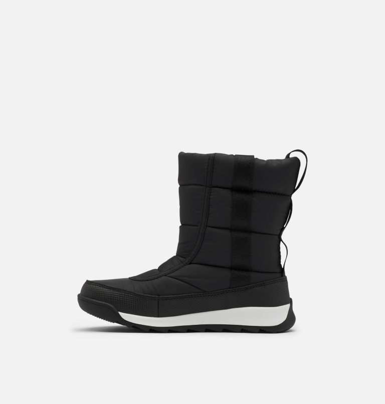 Youth Whitney II Puffy Mid Winter Boot, Color: Black, image 4