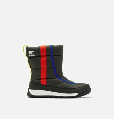 Youth Whitney&trade; II Puffy Mid Boot YOUTH WHITNEY&trade; II PUFFY MID | 052 | 1, Coal, front