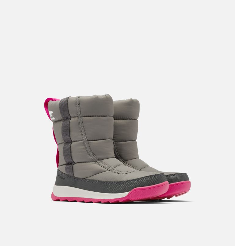 Youth Whitney II Puffy Mid Winter Boot, Color: Quarry, image 2