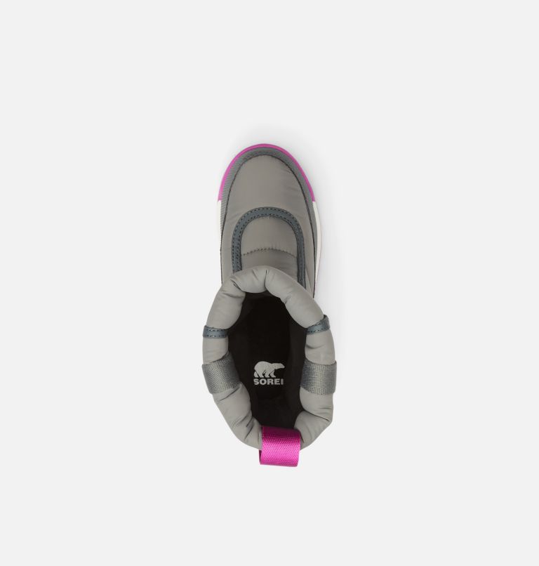 Youth Whitney II Puffy Mid Winter Boot, Color: Quarry, Grill, image 5