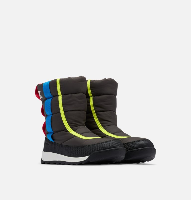 Thumbnail: Youth Whitney II Puffy Mid Winter Boot, Color: Jet, Black, image 2