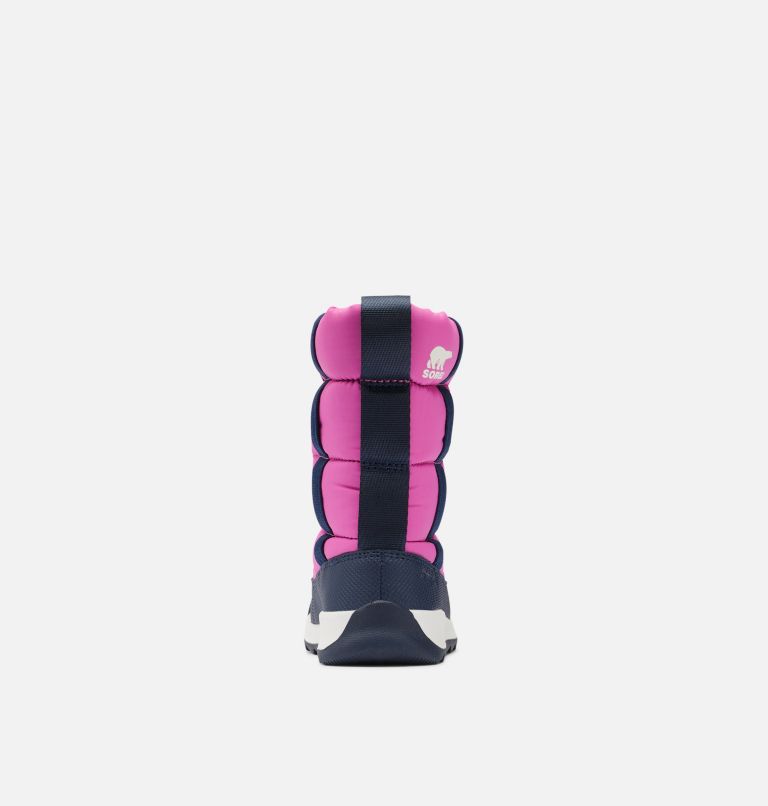 Thumbnail: Youth Whitney II Puffy Mid Boot, Color: Bright Lavender, Collegiate Navy, image 3