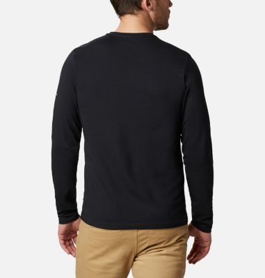 Men's Lookout Point Long Sleeve Graphic T-Shirt Lookout Point&trade; LS Graphic Tee | 011 | XXL, Black Camo, back