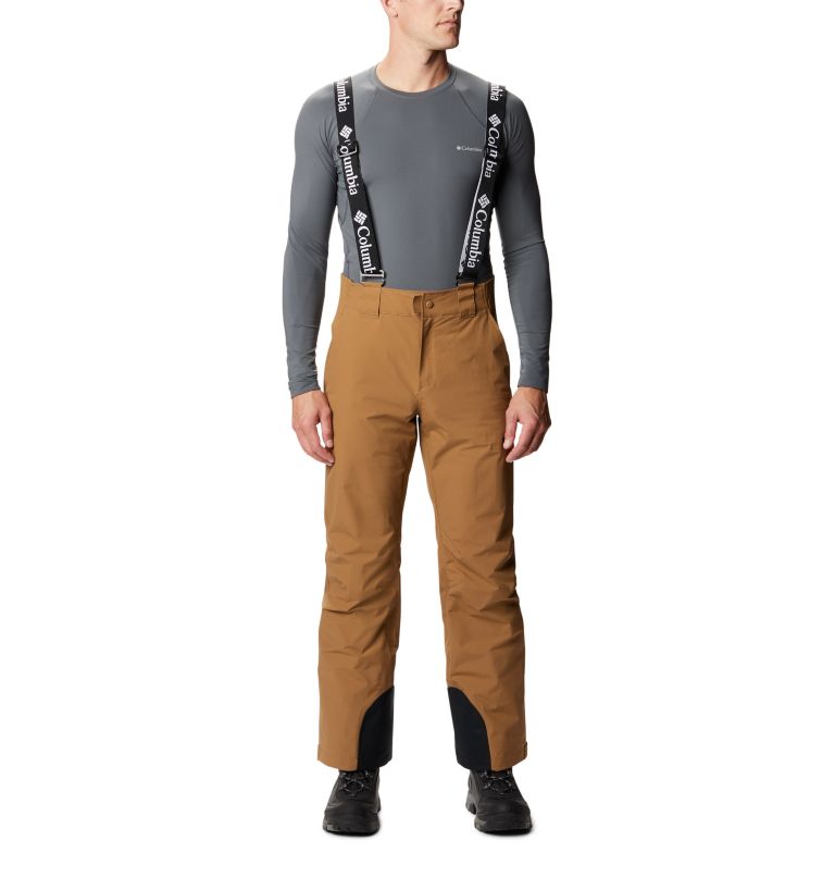 Men's Bugabib Ski Pant, Color: Delta, Black, image 1