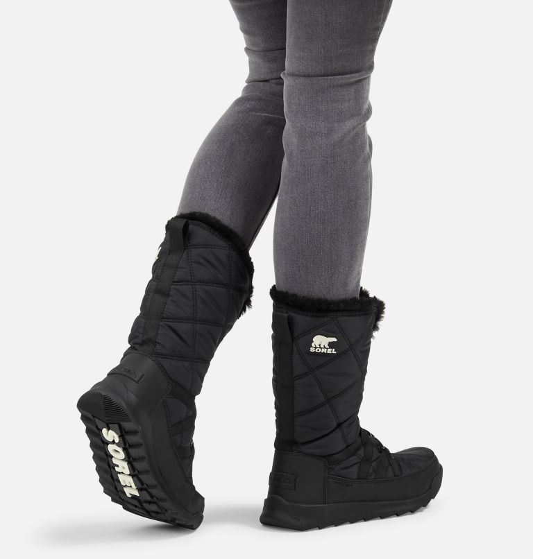 Thumbnail: Women's Whitney II Tall Lace Snow Boot, Color: Black, image 7