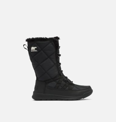 sorel women's whitney tall lace snow boot