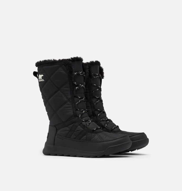 Women's Whitney II Tall Lace Snow Boot, Color: Black, image 2