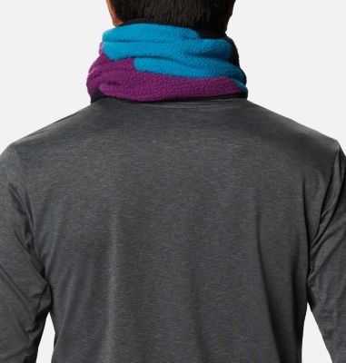 Tour de cou en polaire Columbia unisexe Columbia&trade; Fleece Gaiter | 010 | O/S, Black, Fjord Blue, Plum, back
