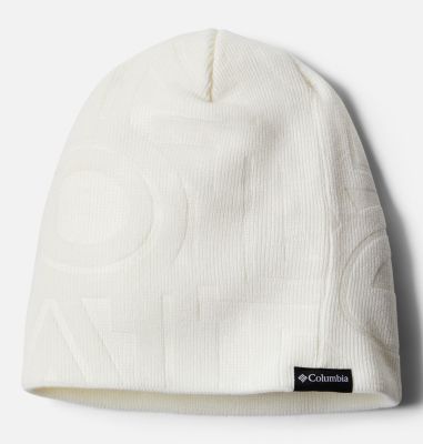 Unisex City Trek&trade; Debossed Beanie City Trek&trade; Debossed Beanie | 100 | O/S, White Typo Print, front