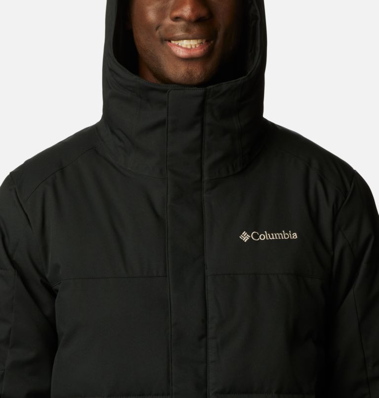 Men's Cedar Summit Long Insulated Jacket, Color: Black, image 4