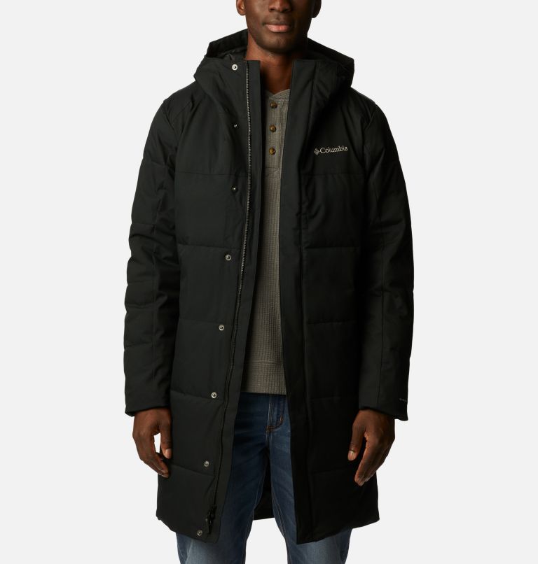 Thumbnail: Men's Cedar Summit Long Insulated Jacket, Color: Black, image 7
