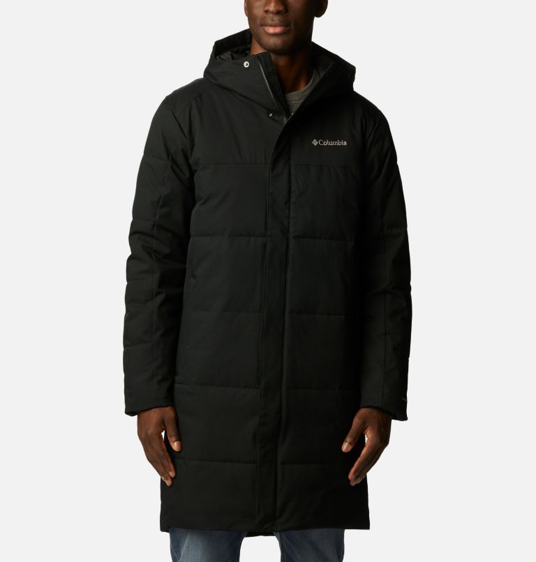 Thumbnail: Men's Cedar Summit Long Insulated Jacket, Color: Black, image 1