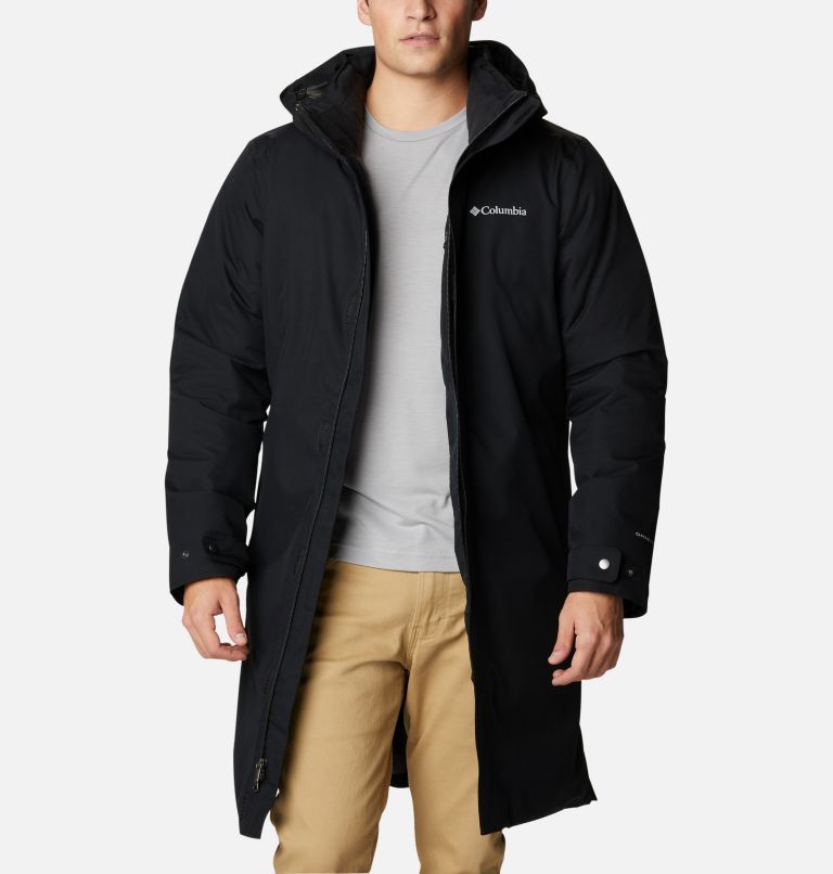 Columbia black cheap long jacket